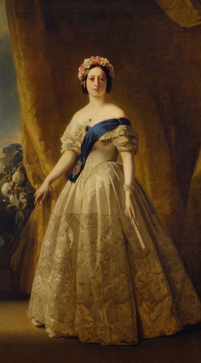 Portrait of Victoria of the United Kingdom by Franz Xaver Winterhalter